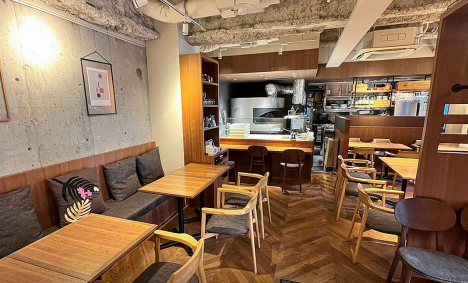 浜町駅徒歩4分。1階路面店、約20坪イタリアン料理の居抜き物件。